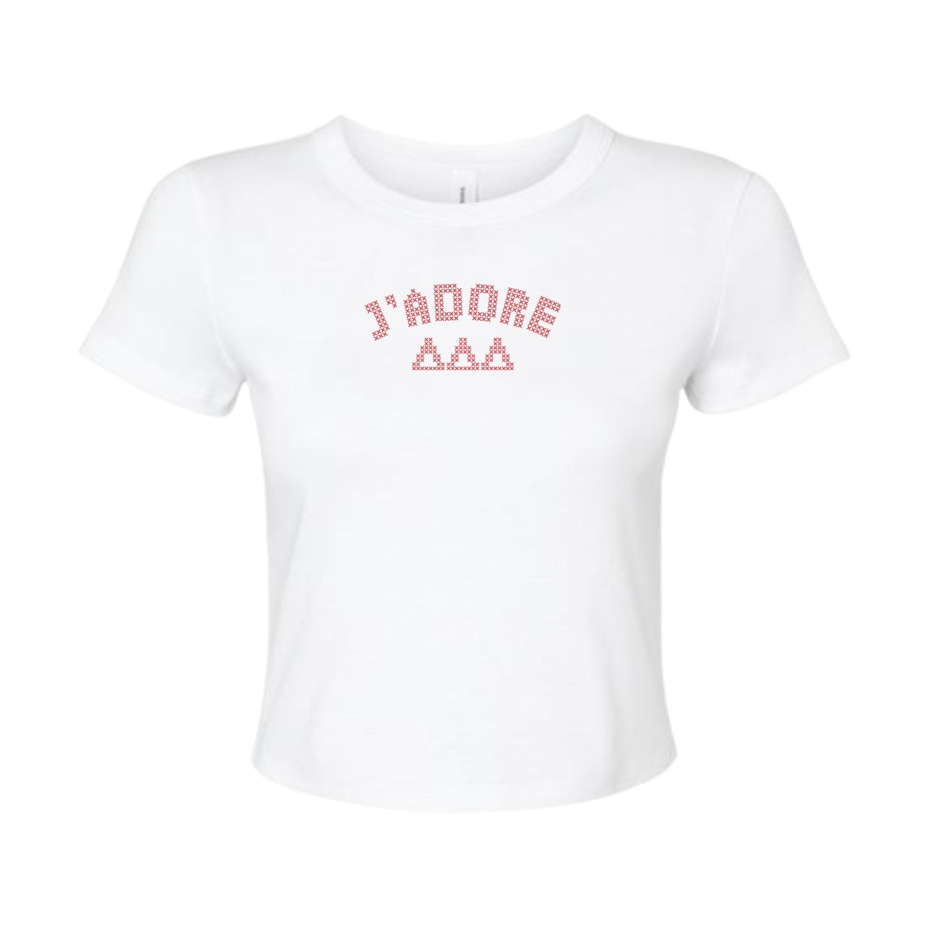 Delta Delta Delta J'Adore Sorority Baby Tee