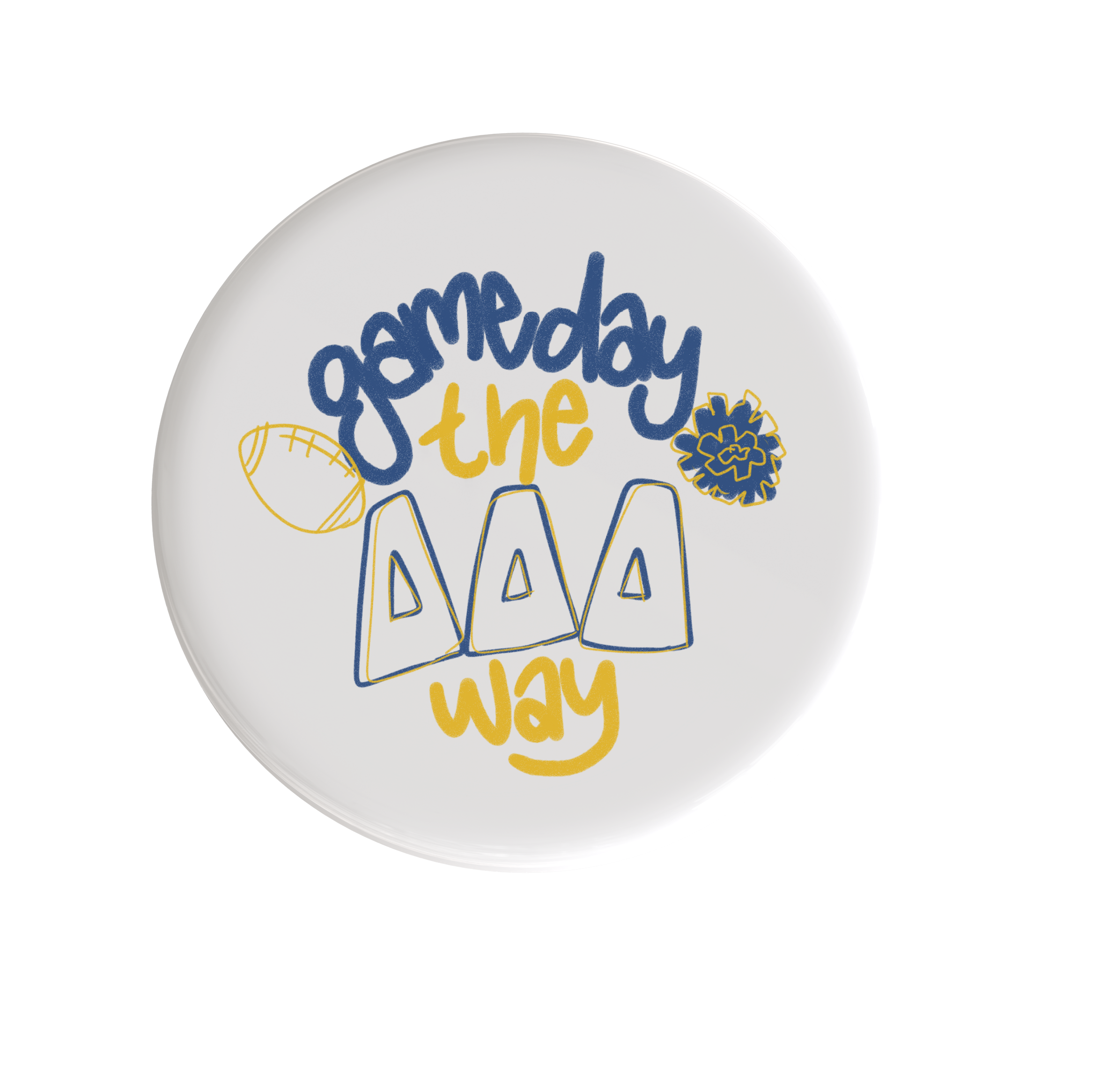Gameday Way Sorority Button