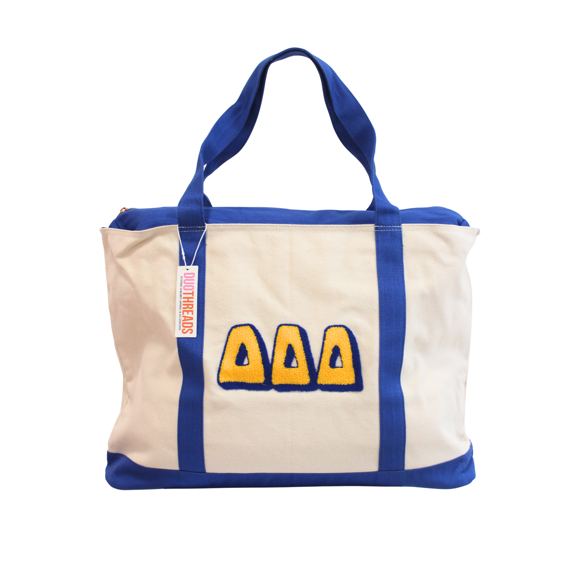 Delta Delta Delta Chenille Weekender Sorority Tote