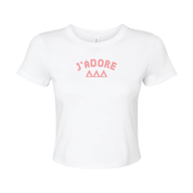 J'Adore Sorority Baby Tee