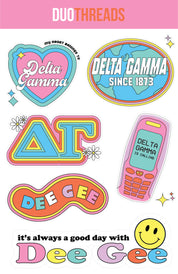 Sorority Y2K Sticker Sheet