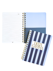 Delta Gamma Stripe Sorority Notebook