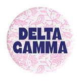 Delta Gamma Through The Vines Sorority Button