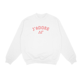 Delta Gamma J'Adore Sorority Crewneck Sweatshirt