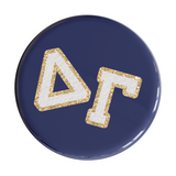 Delta Gamma Varsity Letter Sorority Button