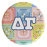 Delta Gamma Summer Days Sorority Button