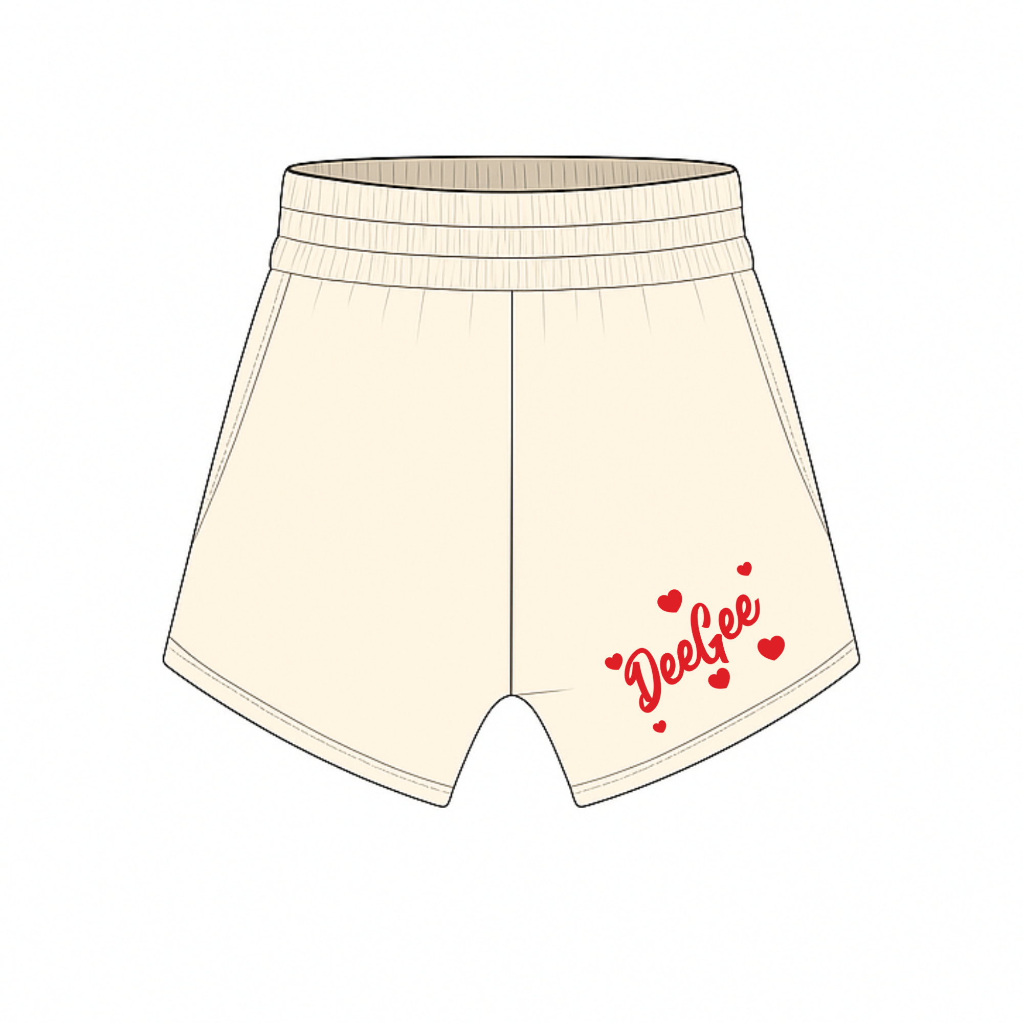 Delta Gamma Sweetie Sorority Mock Neck and Shorts