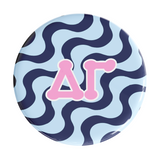 Delta Gamma Groovy Sorority Button