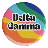 Delta Gamma In The Groove Sorority Button