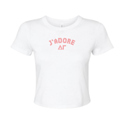J'Adore Sorority Baby Tee