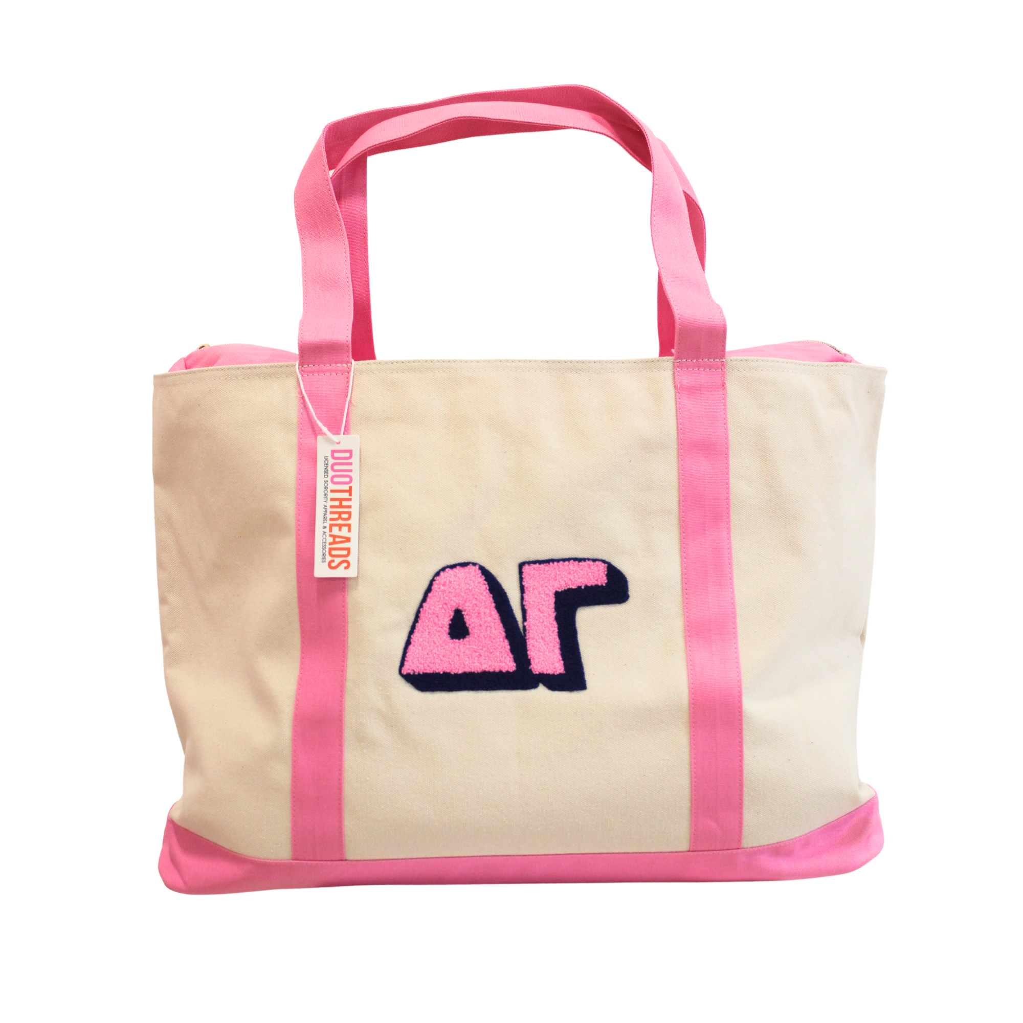 Delta Gamma Chenille Weekender Sorority Tote