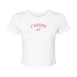 Delta Gamma J'Adore Sorority Baby Tee