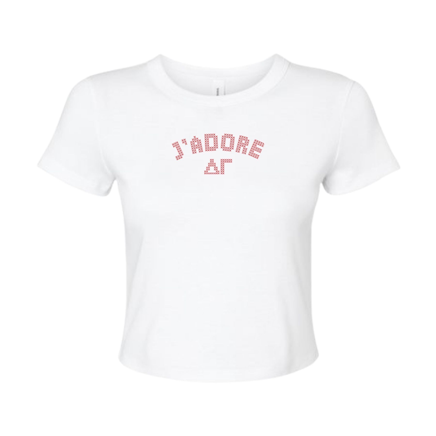 Delta Gamma J'Adore Sorority Baby Tee