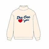 Delta Gamma Love Club Sorority Mock Neck