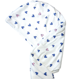 Delta Gamma Love Letters Sorority Towel Hair Wrap