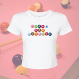 Delta Phi Epsilon On Cue Sorority Baby Tee