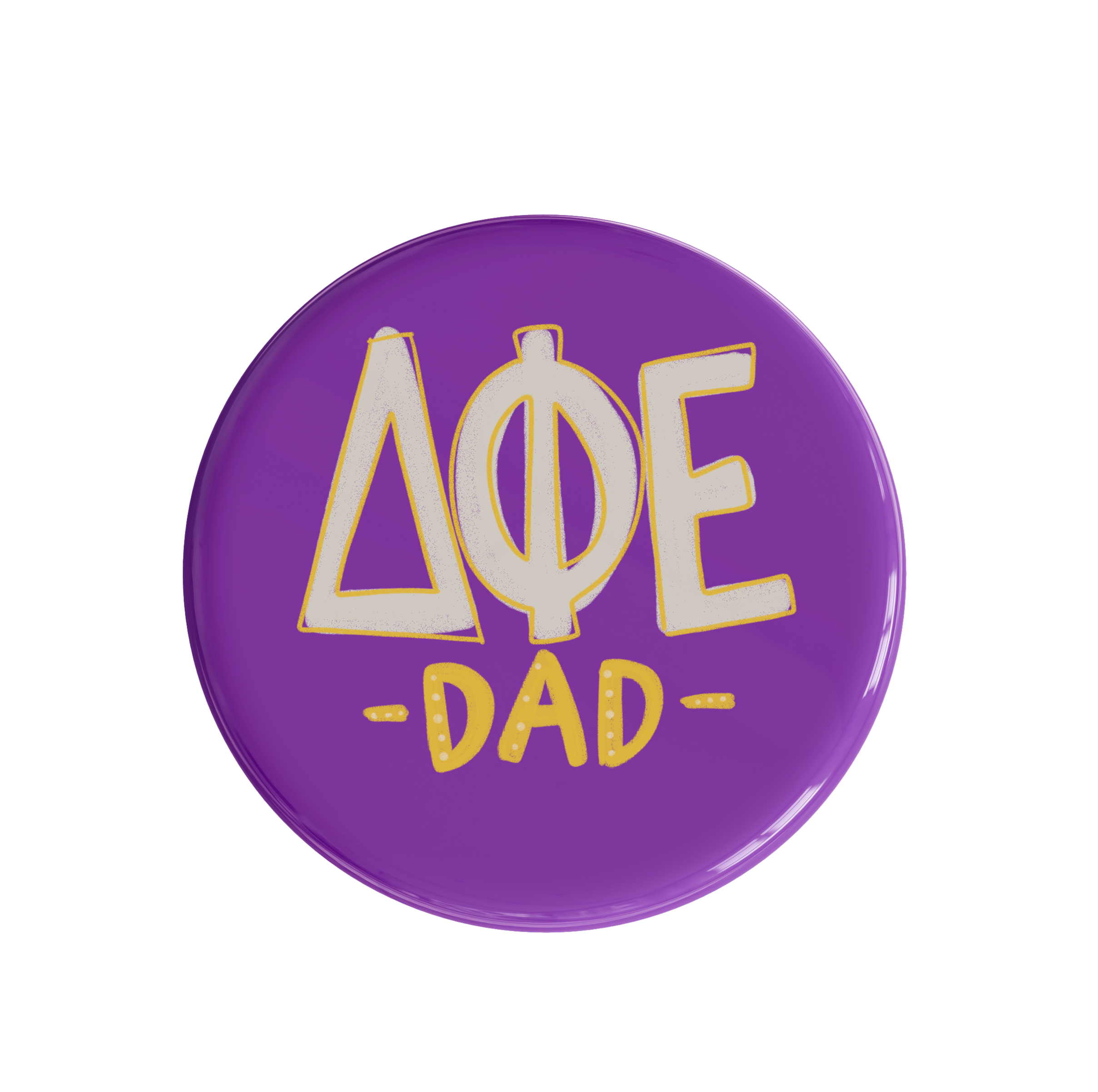 Classic Sorority Dad Gameday Button (Includes One)