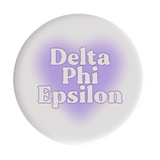 Delta Phi Epsilon Big Heart Sorority Button