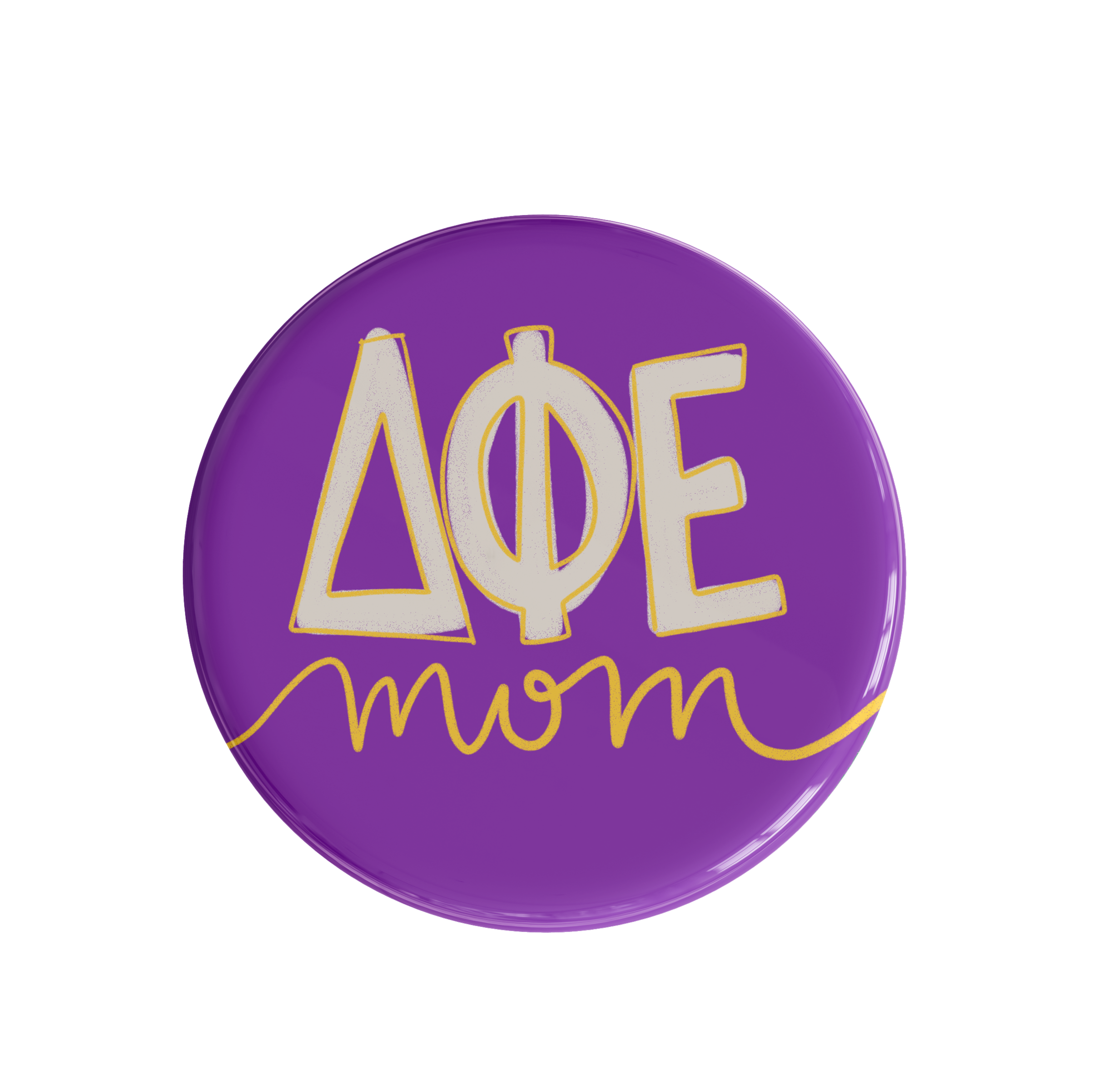 Classic Sorority Mom Gameday Button (Includes One)