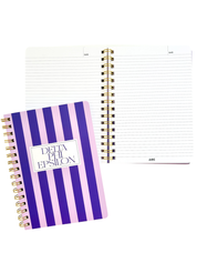 Delta Phi Epsilon Stripe Sorority Notebook