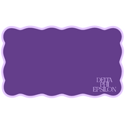 Scalloped Sorority Desk Mat