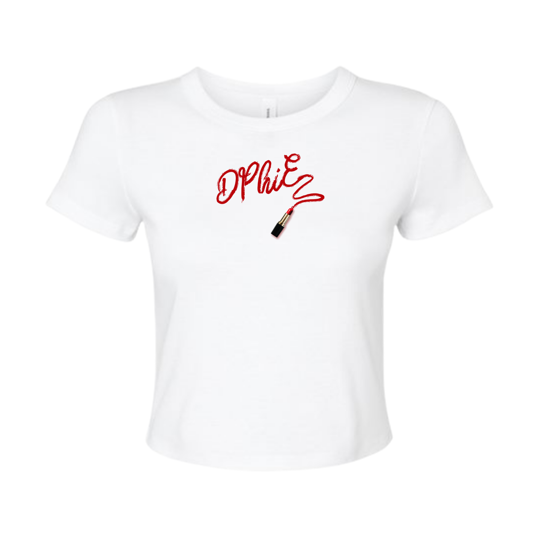 Delta Phi Epsilon Flirty Sorority Baby Tee