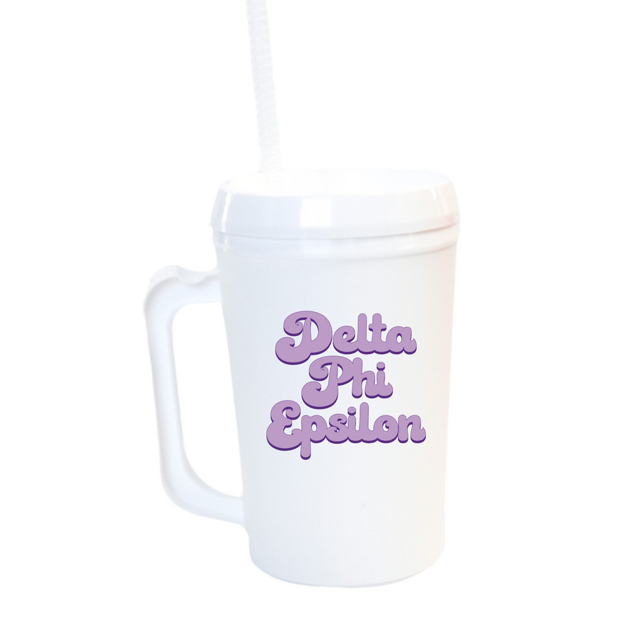Delta Phi Epsilon Legacy Mega Mug