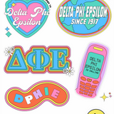Sorority Y2K Sticker Sheet