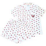 Alpha Omicron Pi Love Letters Sorority PJ Set