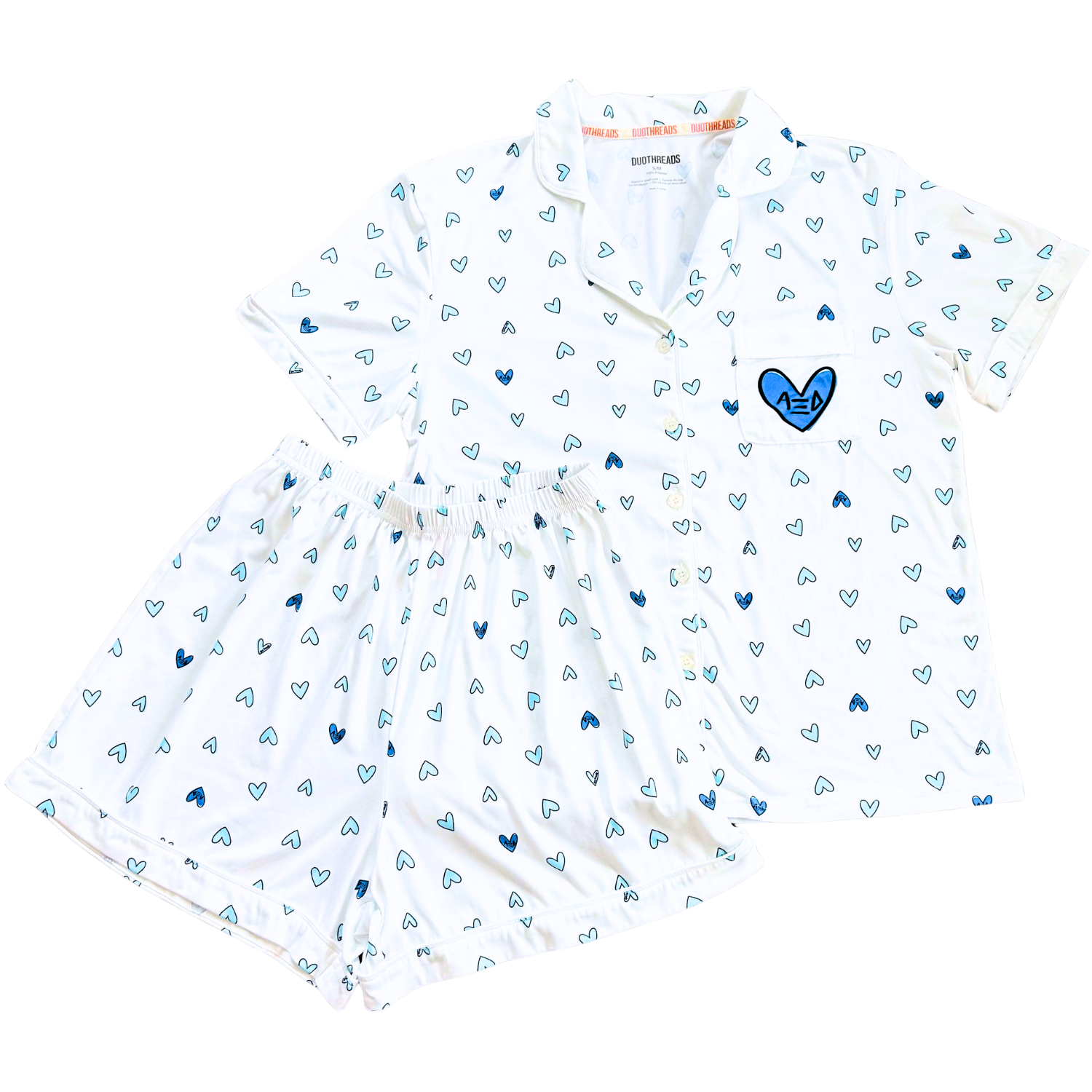 Alpha Xi Delta Love Letters Sorority PJ Set