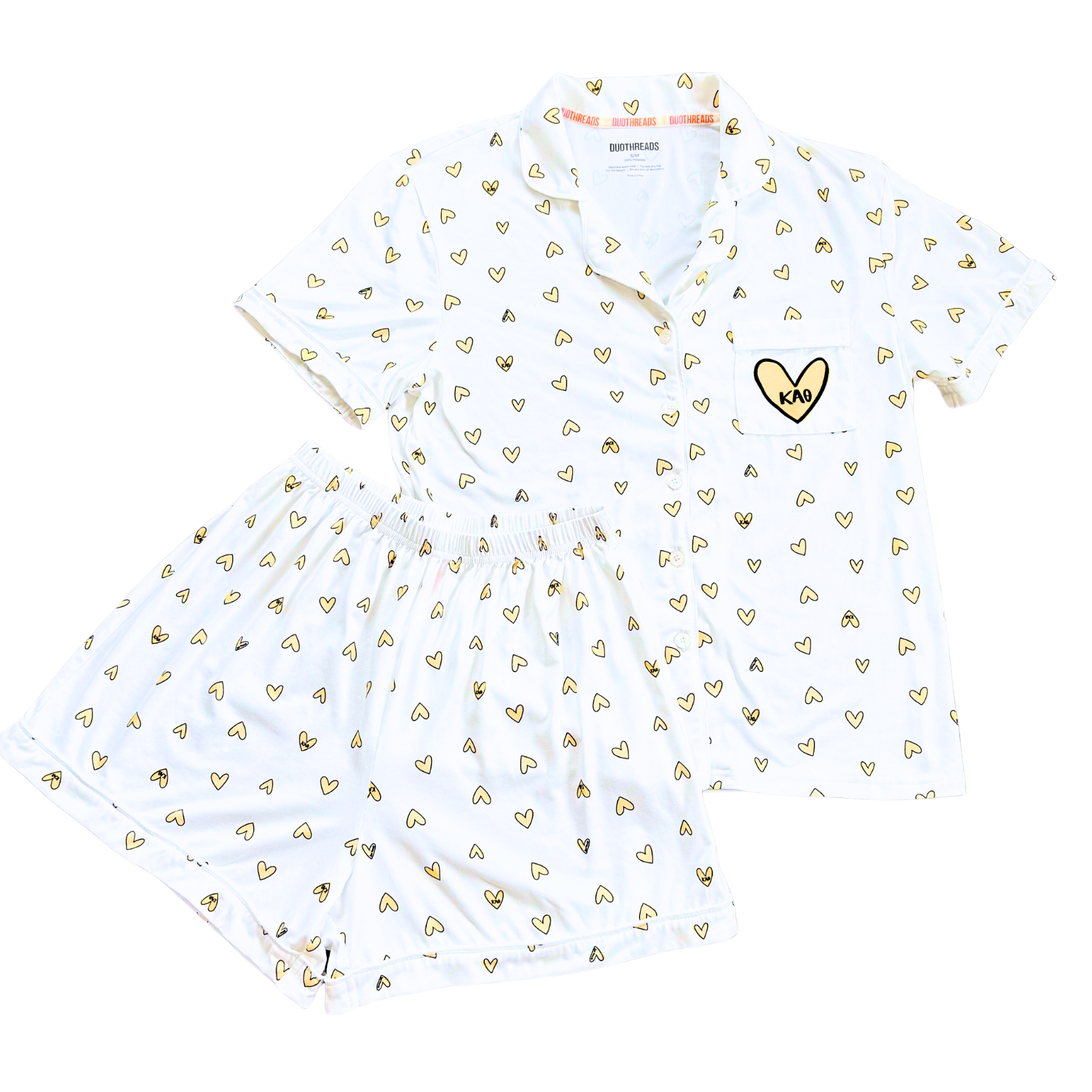 Kappa Alpha Theta Love Letters Sorority PJ Set