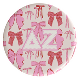 Delta Zeta Coquette Sorority Button