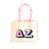 Delta Zeta Chenille Gift Tote