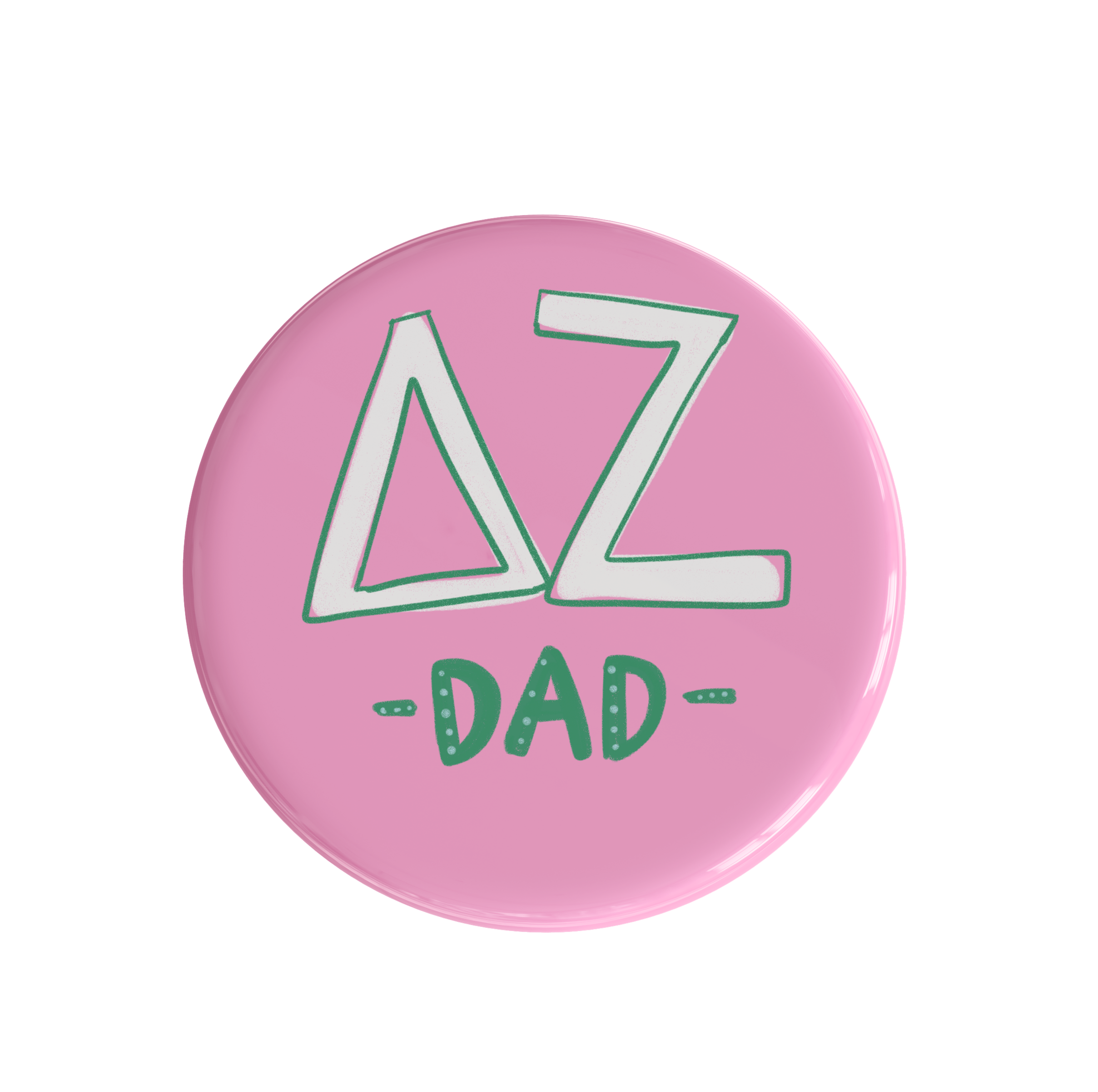 Classic Sorority Dad Gameday Button (Includes One)
