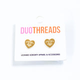 Sorority Heart Earrings