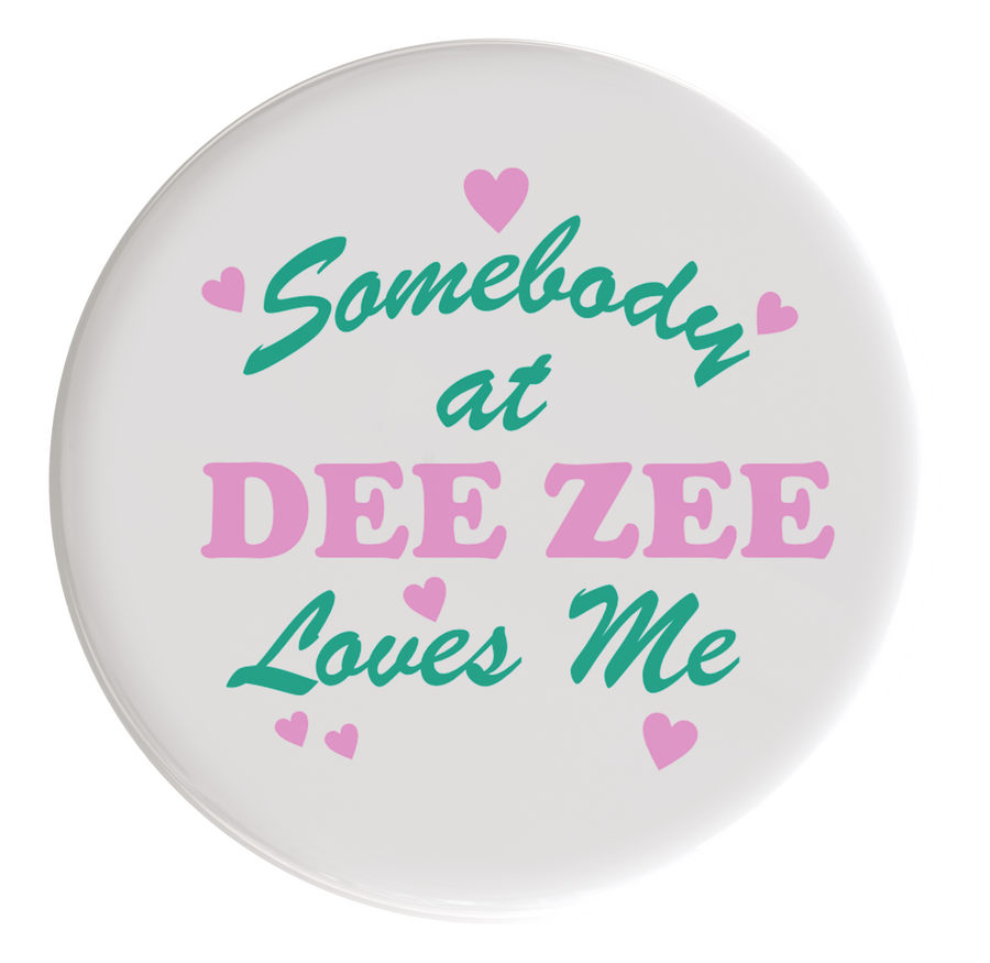 Delta Zeta Love Me Sorority Button