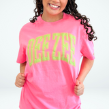 Delta Zeta Varsity Puff Sorority Tee
