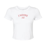 Delta Zeta J'Adore Sorority Baby Tee
