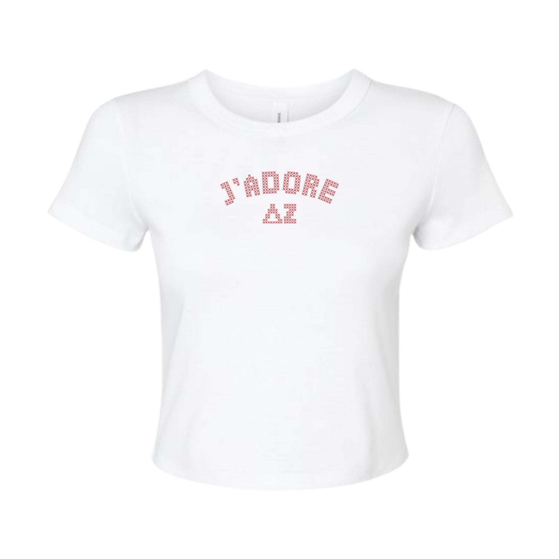 Delta Zeta J'Adore Sorority Baby Tee