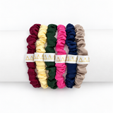 Delta Delta Delta Main Character Satin Sorority Scrunchies