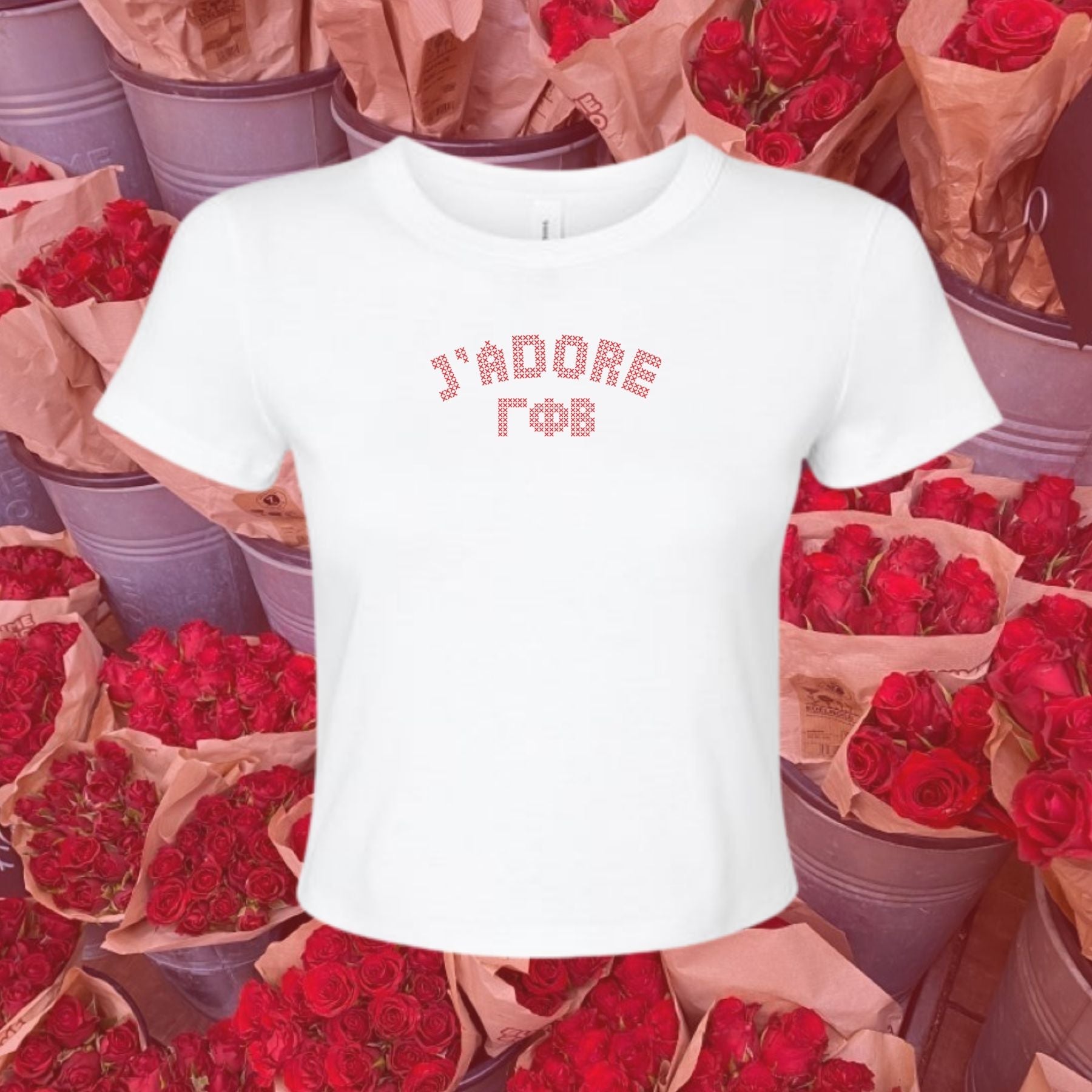 Gamma Phi Beta J'Adore Sorority Baby Tee