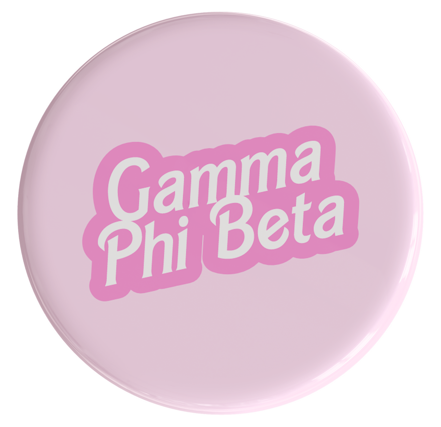 Gamma Phi Beta Dreamhouse Sorority Button