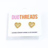 Sorority Heart Earrings