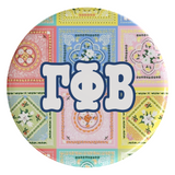 Gamma Phi Beta Summer Days Sorority Button
