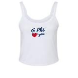 Gamma Phi Beta Love Club Sorority Tank