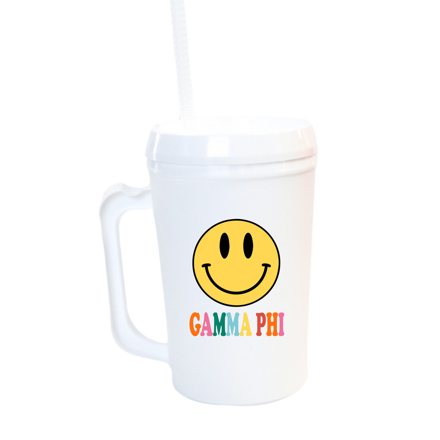 Gamma Phi Beta All Smiles Sorority Mug