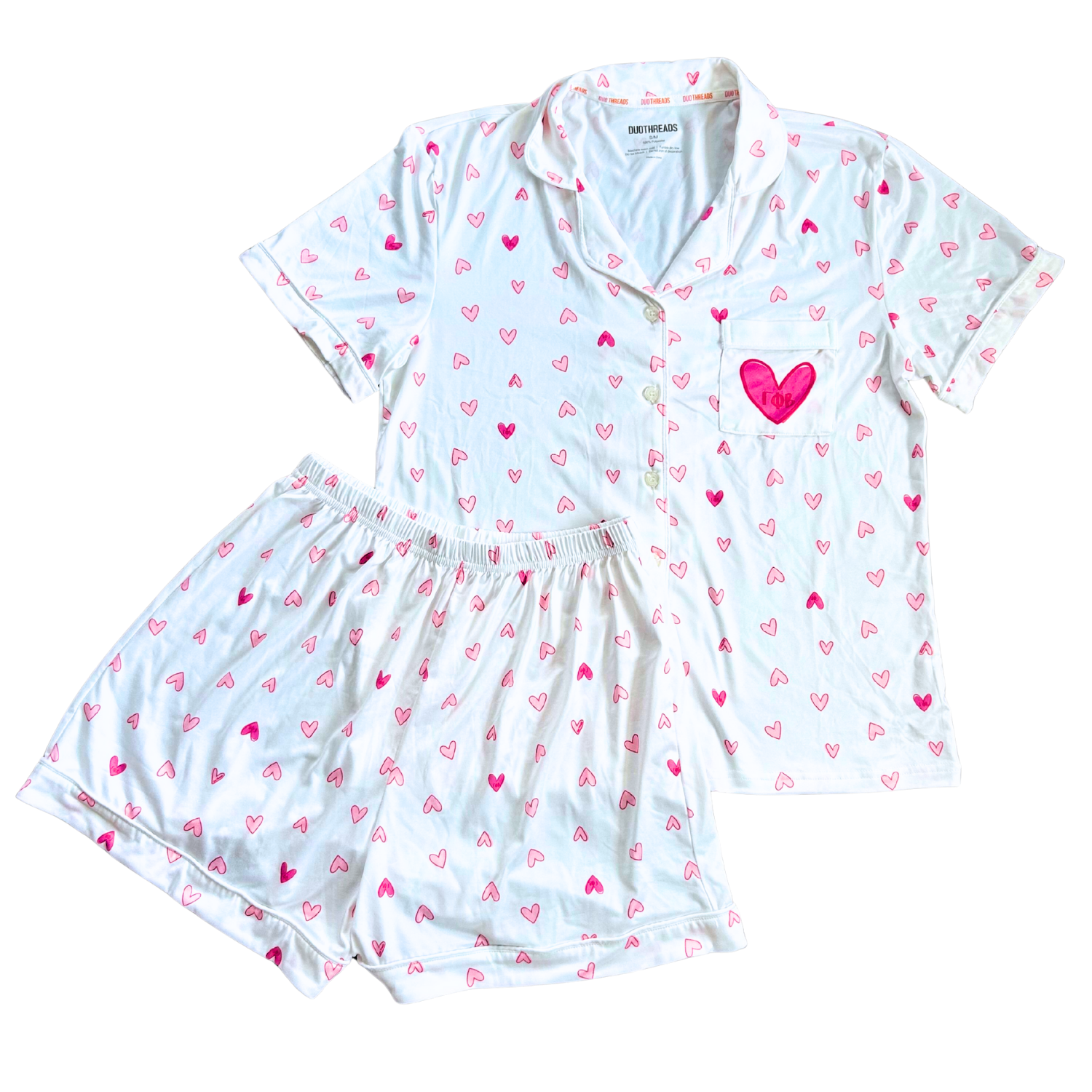 Gamma Phi Beta Love Letters Sorority PJ Set