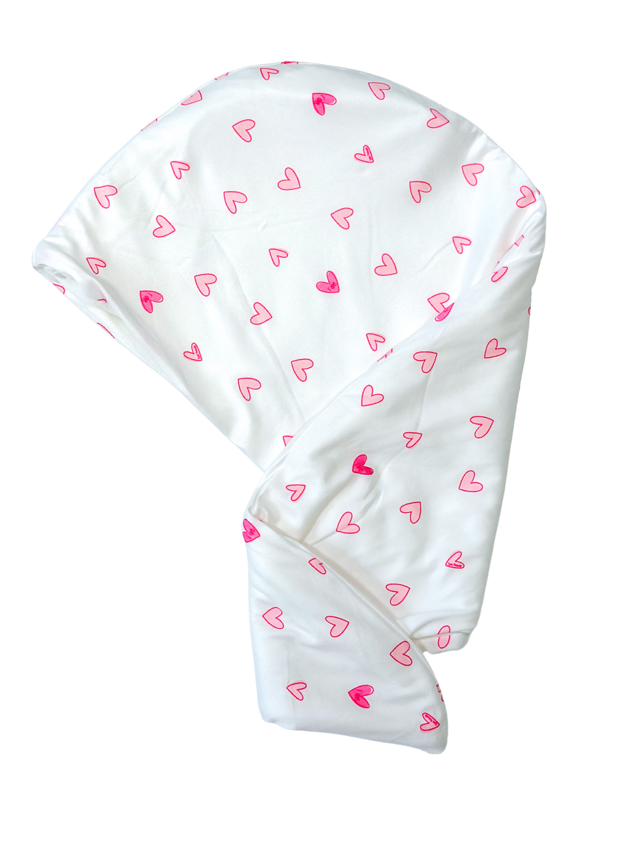 Gamma Phi Beta Love Letters Sorority Towel Hair Wrap