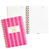 Gamma Phi Beta Stripe Sorority Notebook