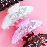 It Girl Rhinestone Sorority Hair Claw Clip